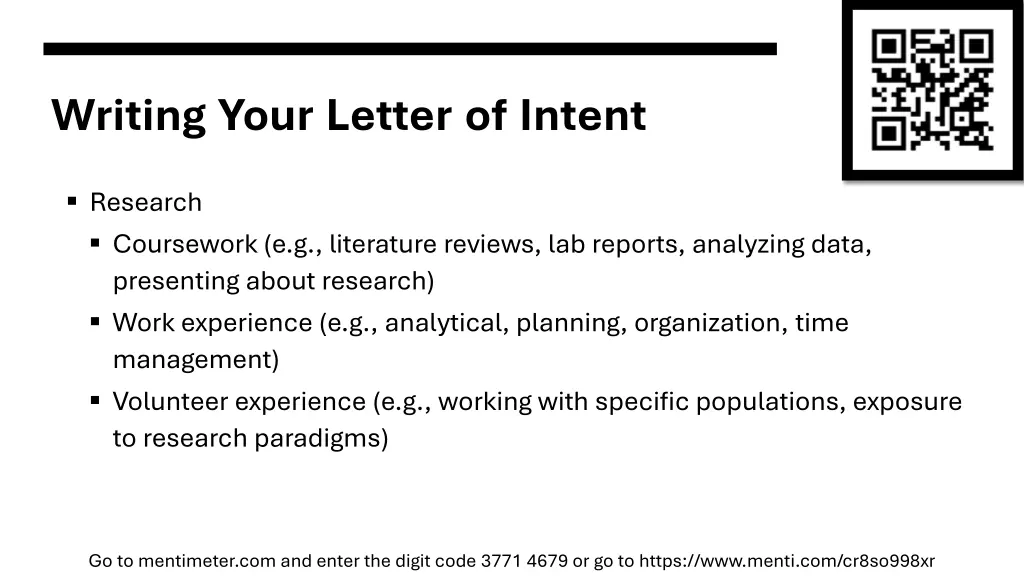 writing your letter of intent 9