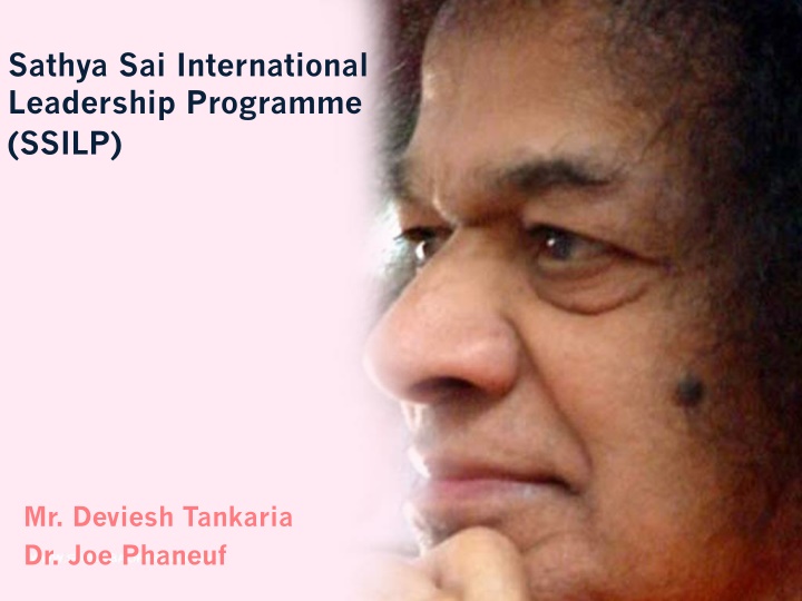 sathya sai international leadership programme
