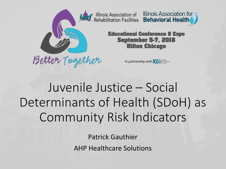 juvenile justice social determinants of health