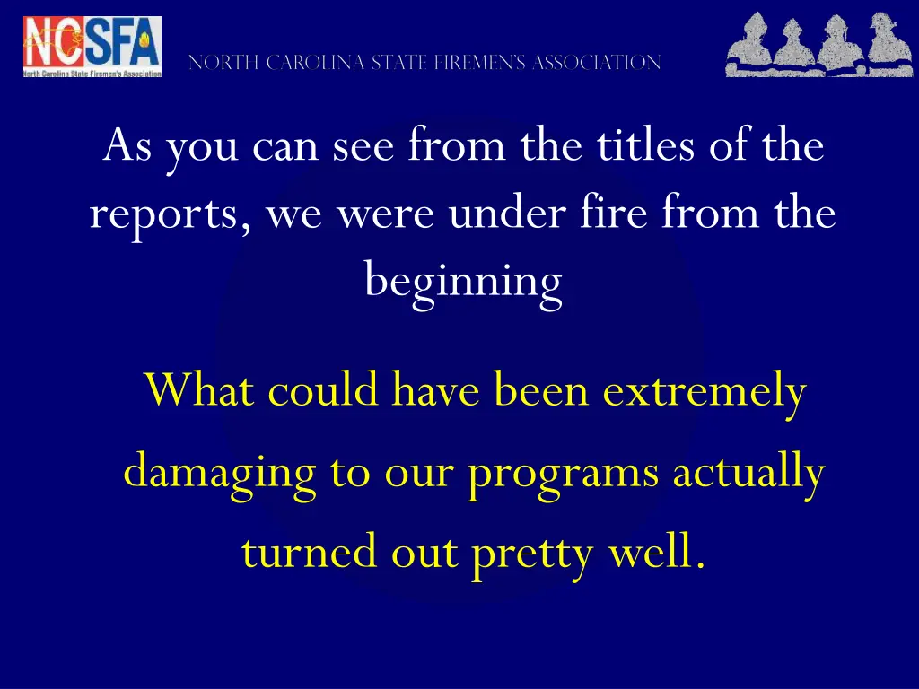 as you can see from the titles of the reports
