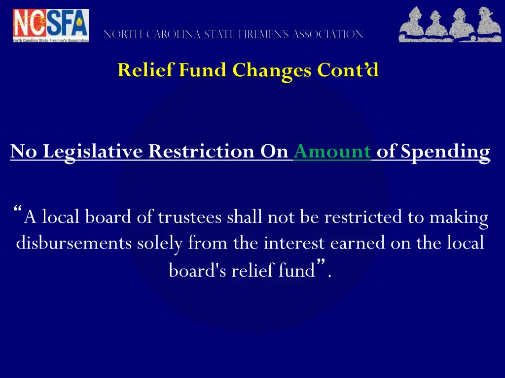 relief fund changes cont d 3