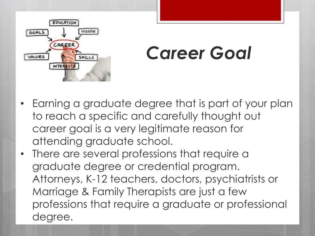 career goal