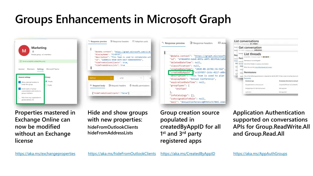 groups enhancements in microsoft graph