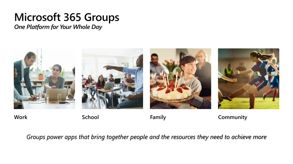 microsoft 365 groups one platform for your whole