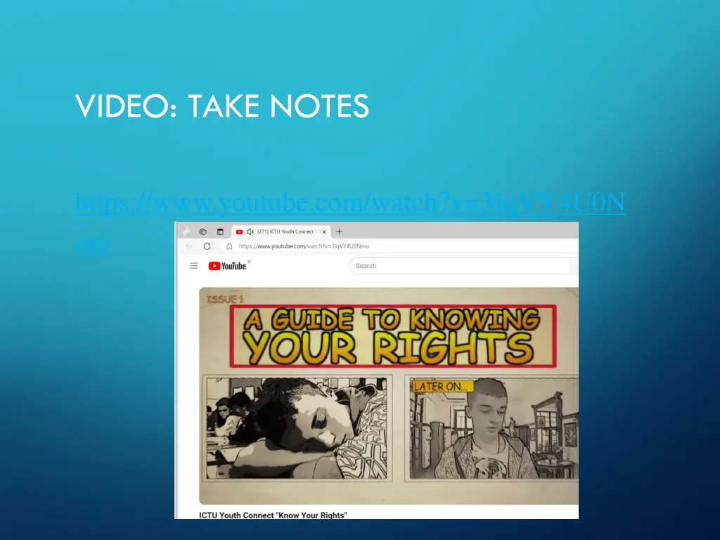 video take notes