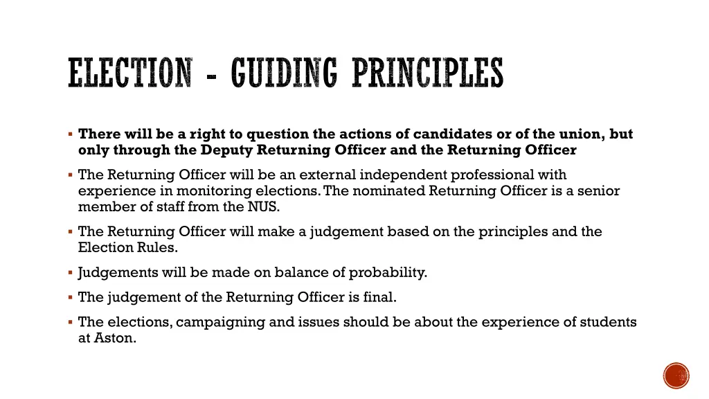 election guiding principles 1