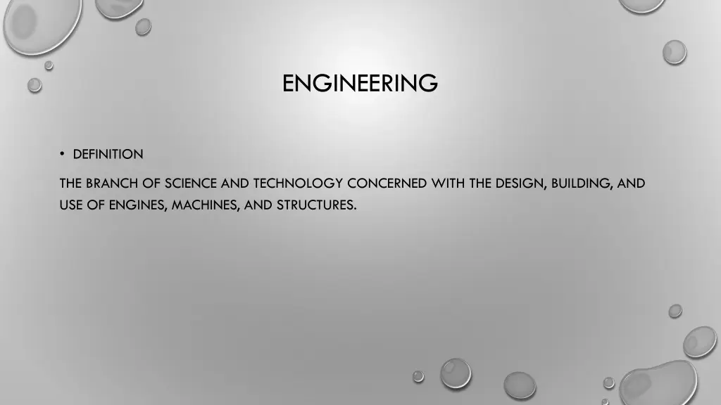 engineering