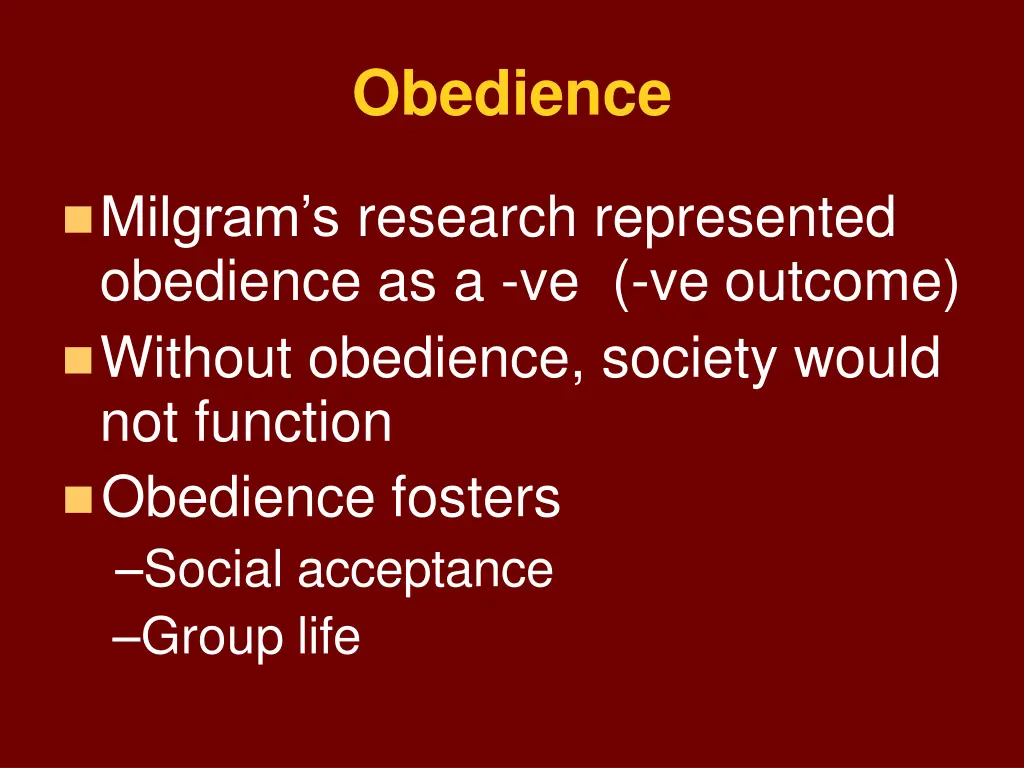obedience 3