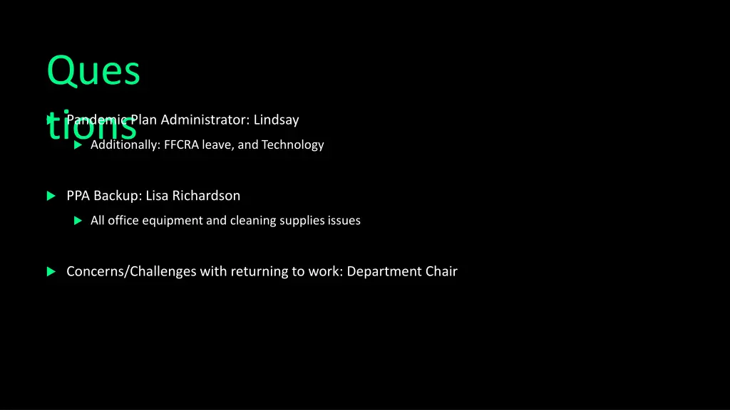 ques tions additionally ffcra leave and technology
