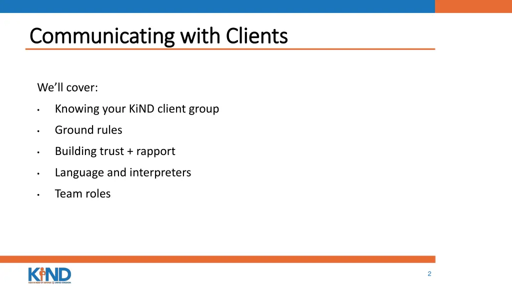 communicating with clients communicating with
