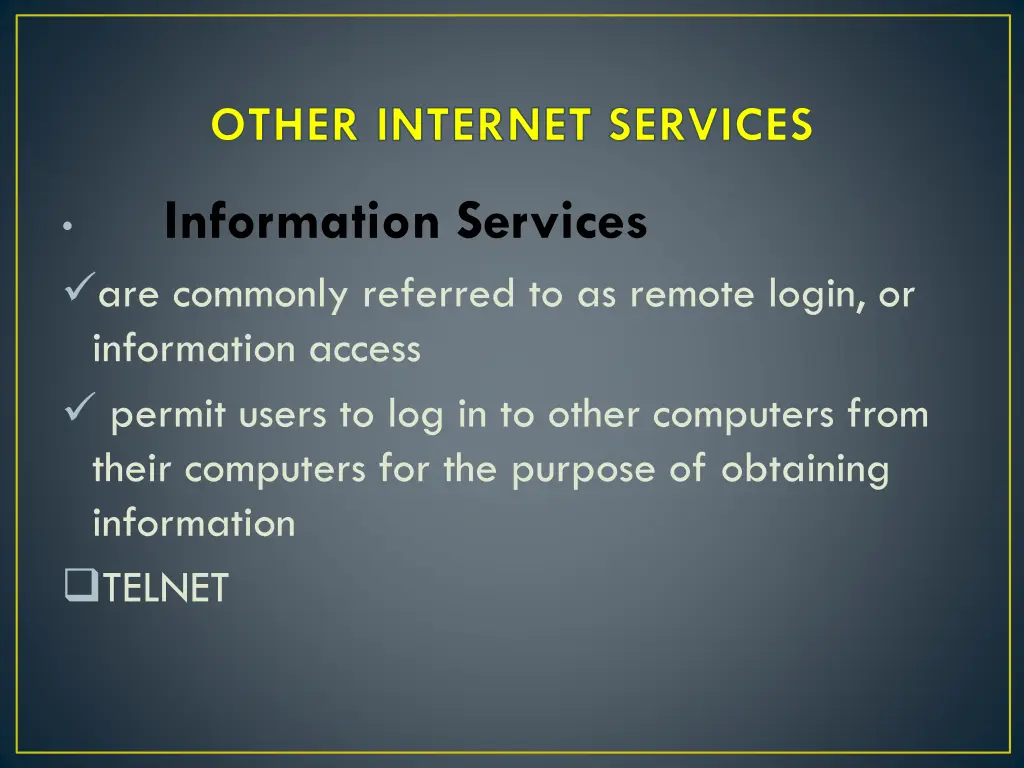 other internet services 1