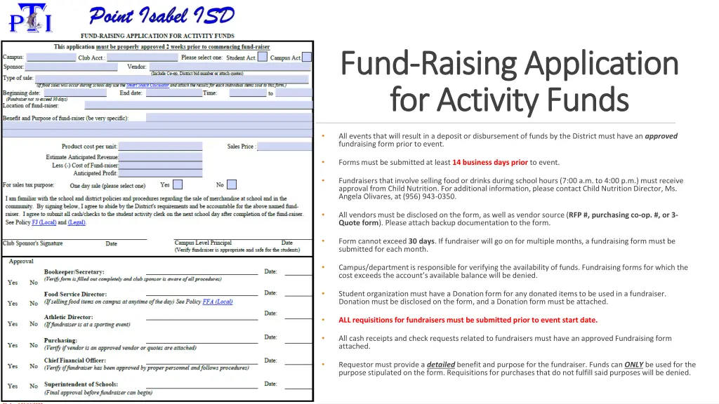 fund fund raising application raising application