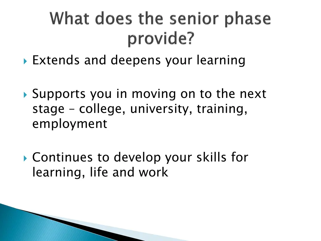 extends and deepens your learning