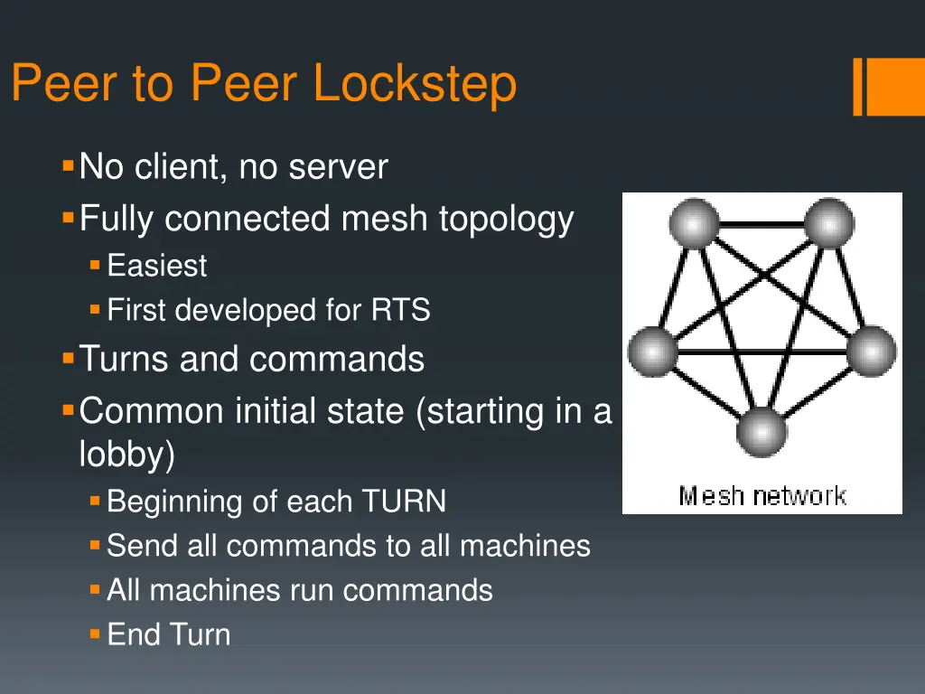 peer to peer lockstep