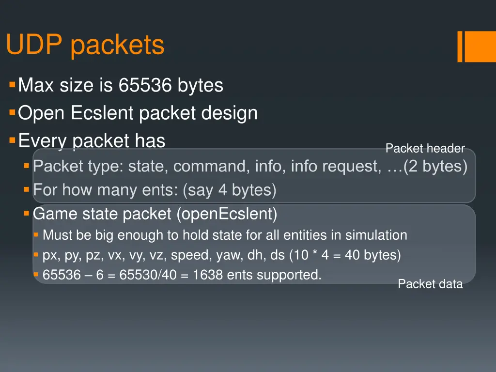 udp packets