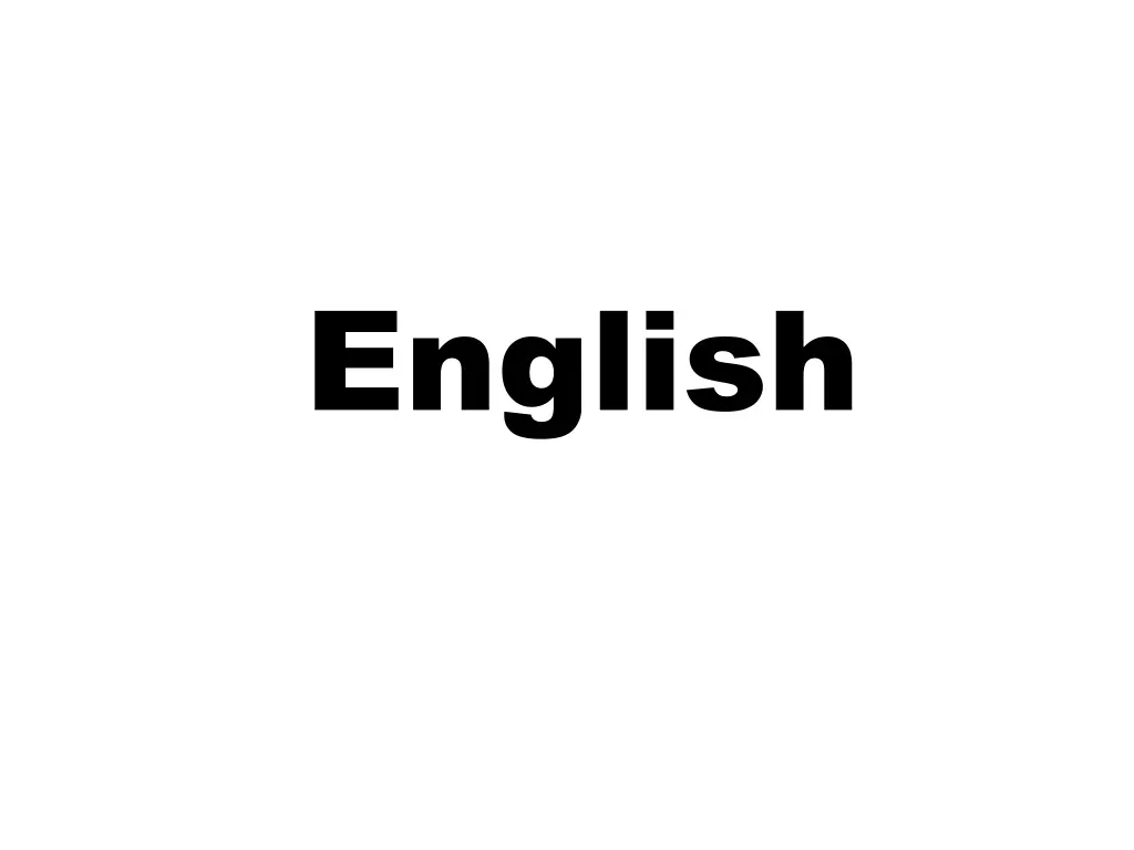 english