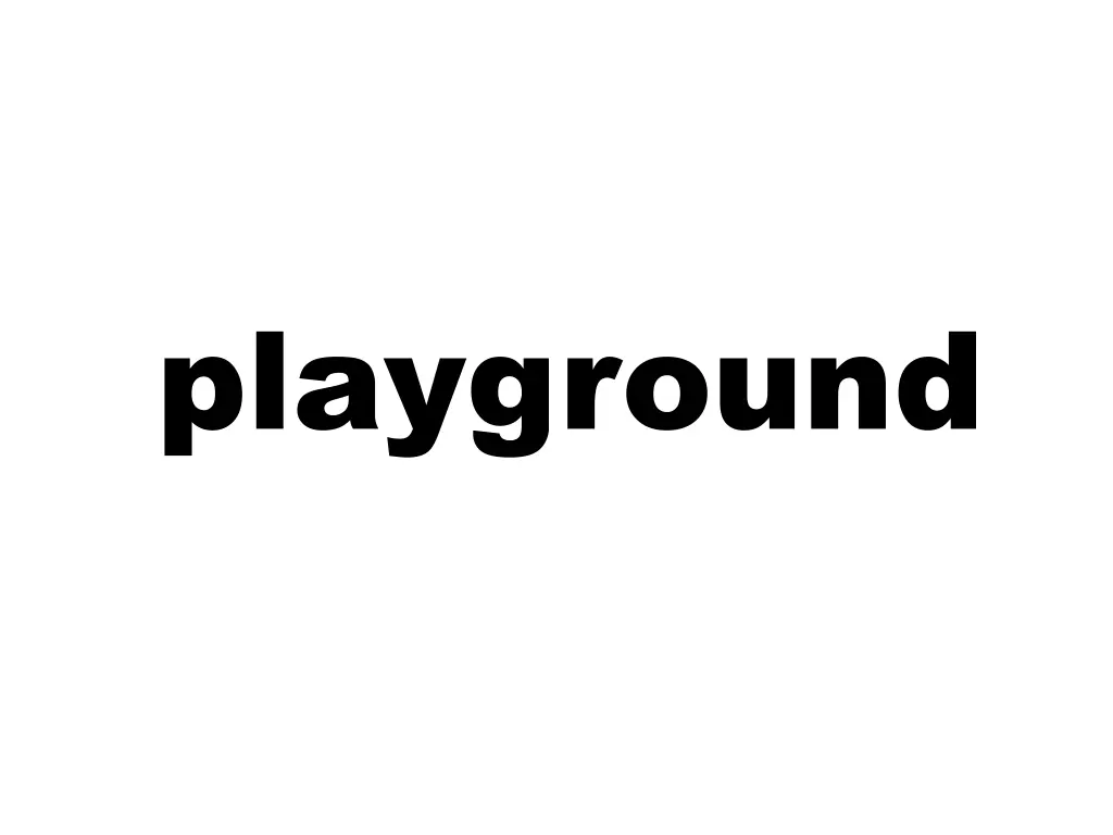 playground