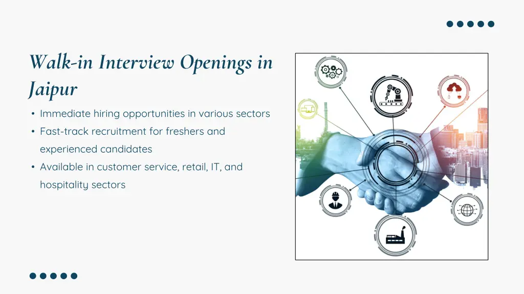 walk in interview openings in jaipur