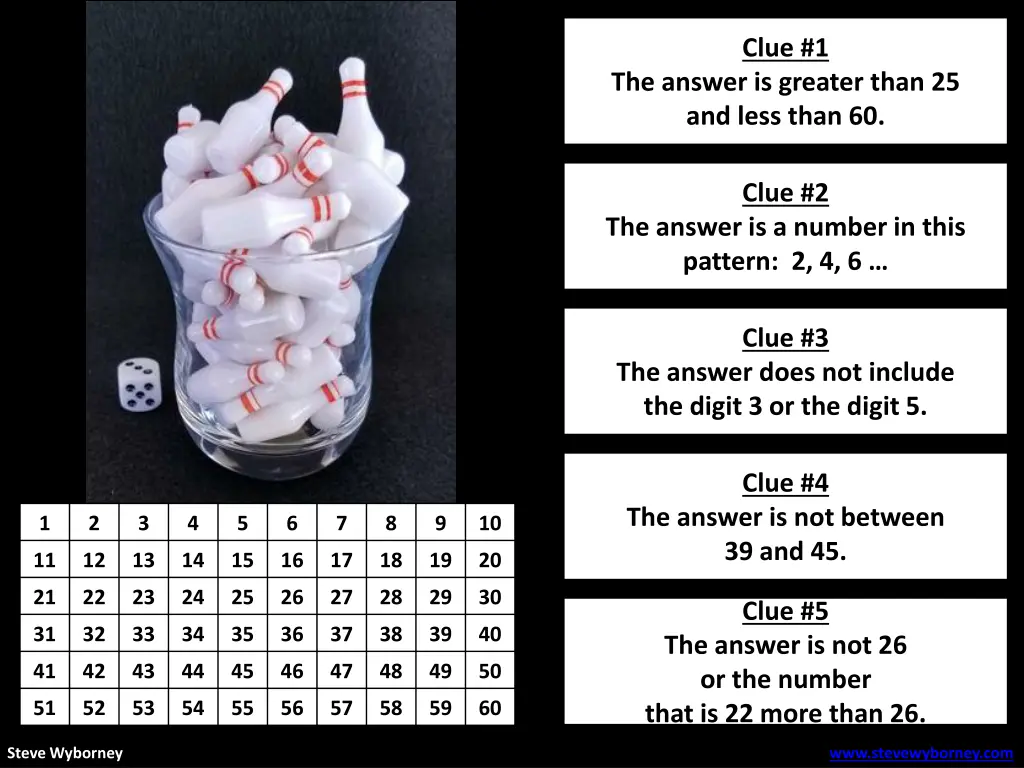 clue 1 1