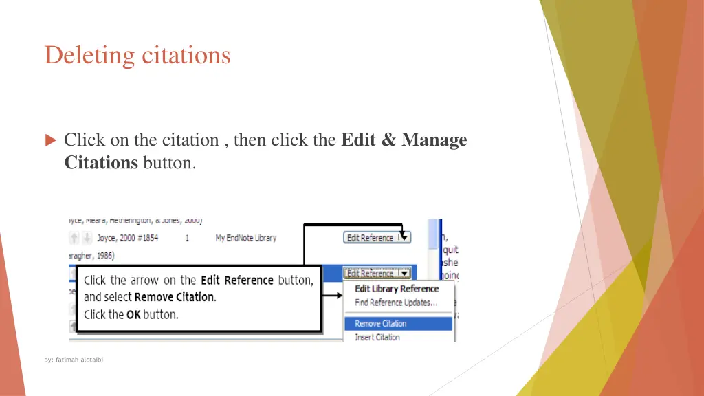 deleting citations