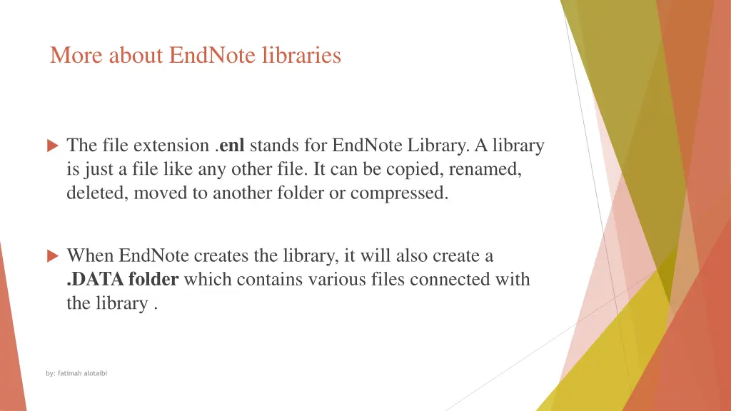 more about endnote libraries