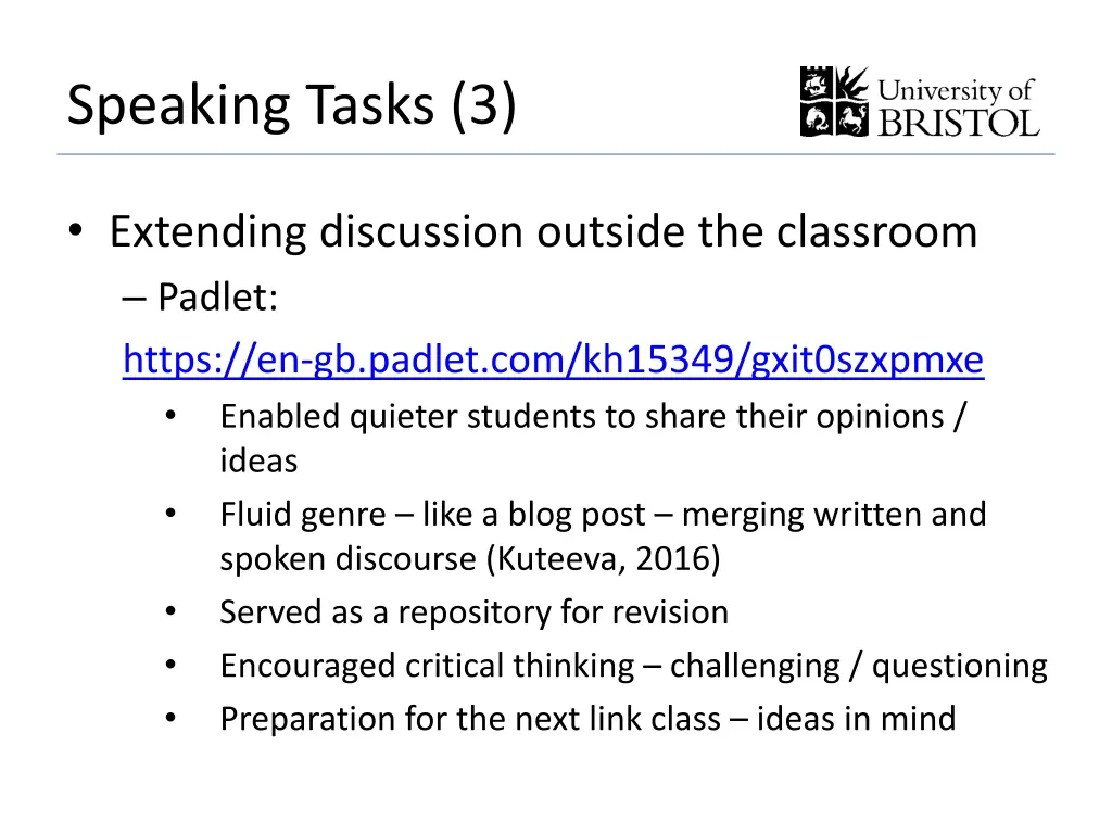 speaking tasks 3