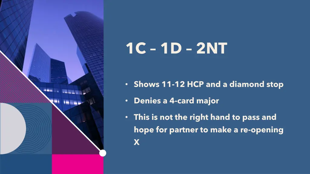 1c 1d 2nt