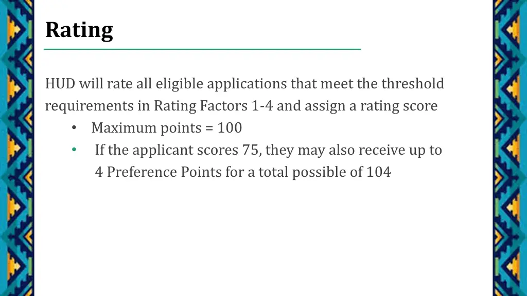 rating