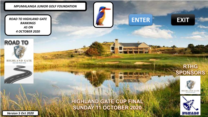 mpumalanga junior golf foundation