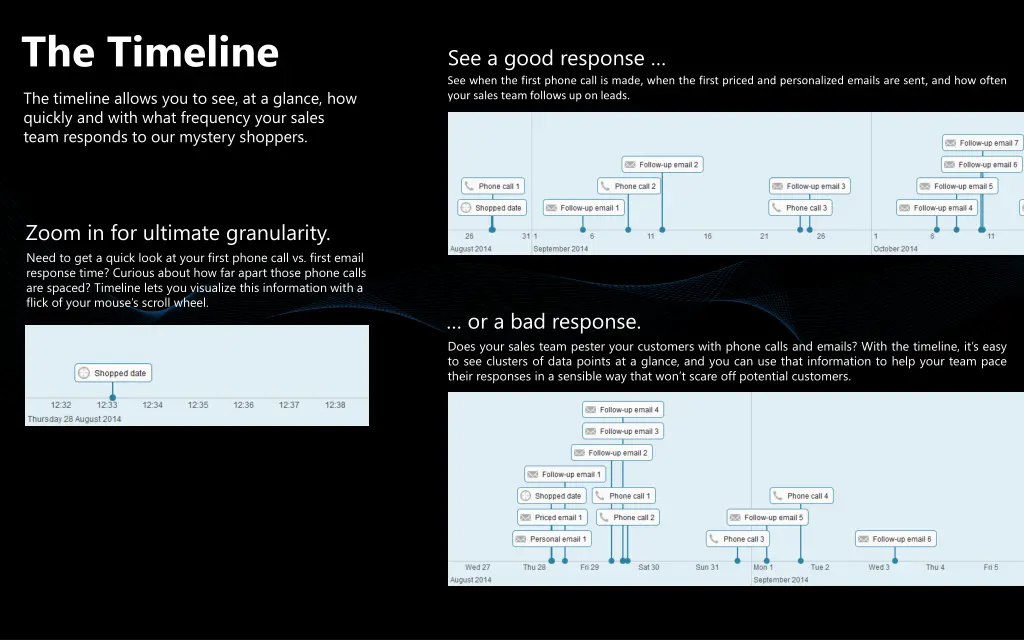 the timeline
