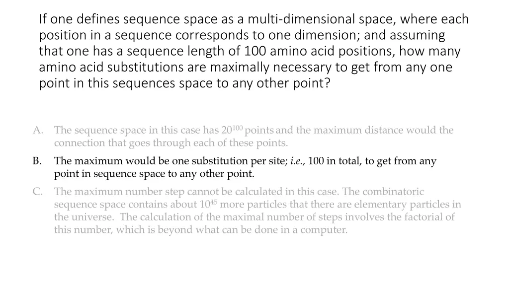 if one defines sequence space as a multi 1