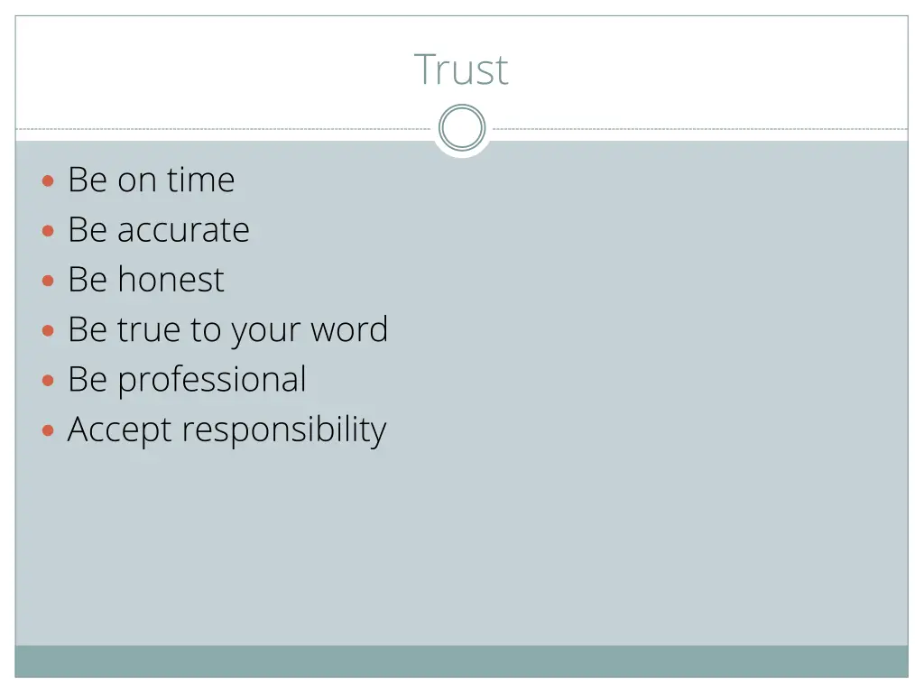 trust