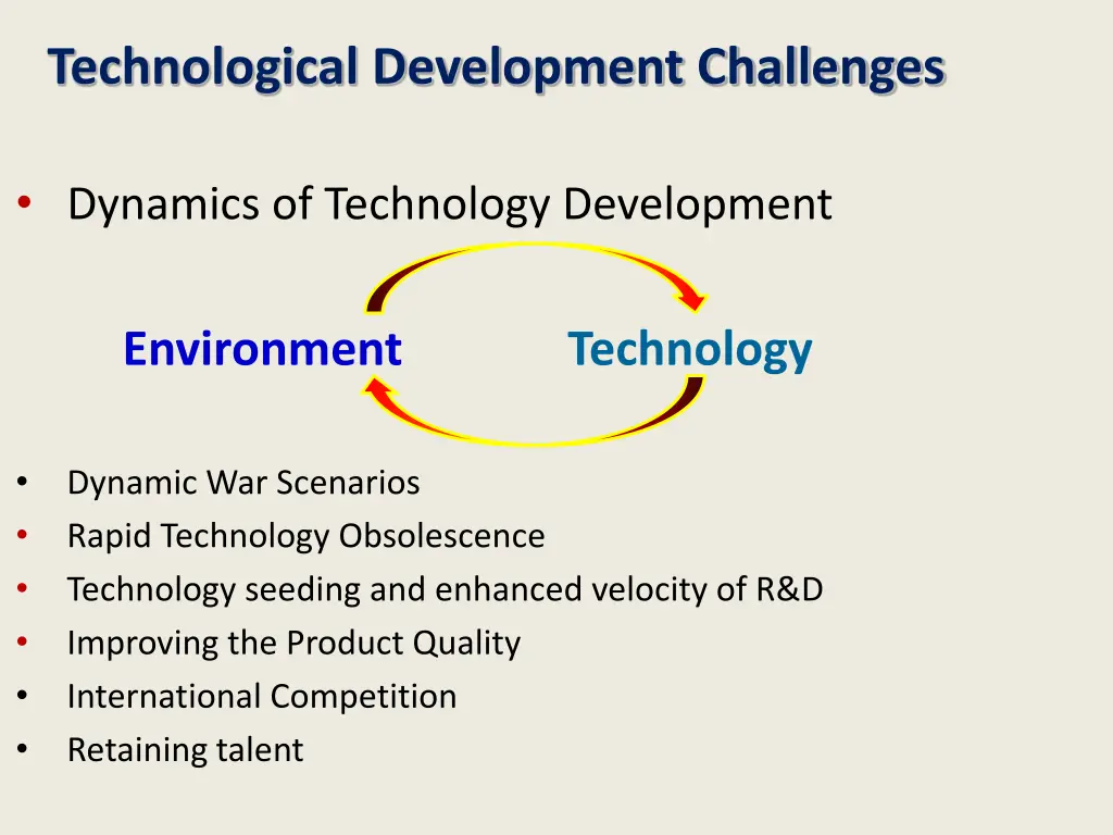technological development challenges