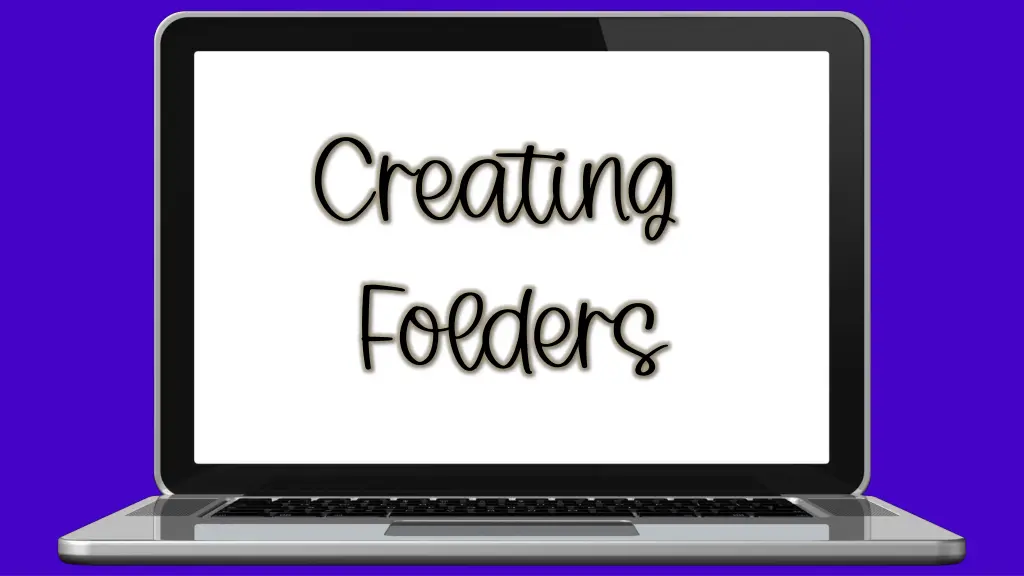 creating folders