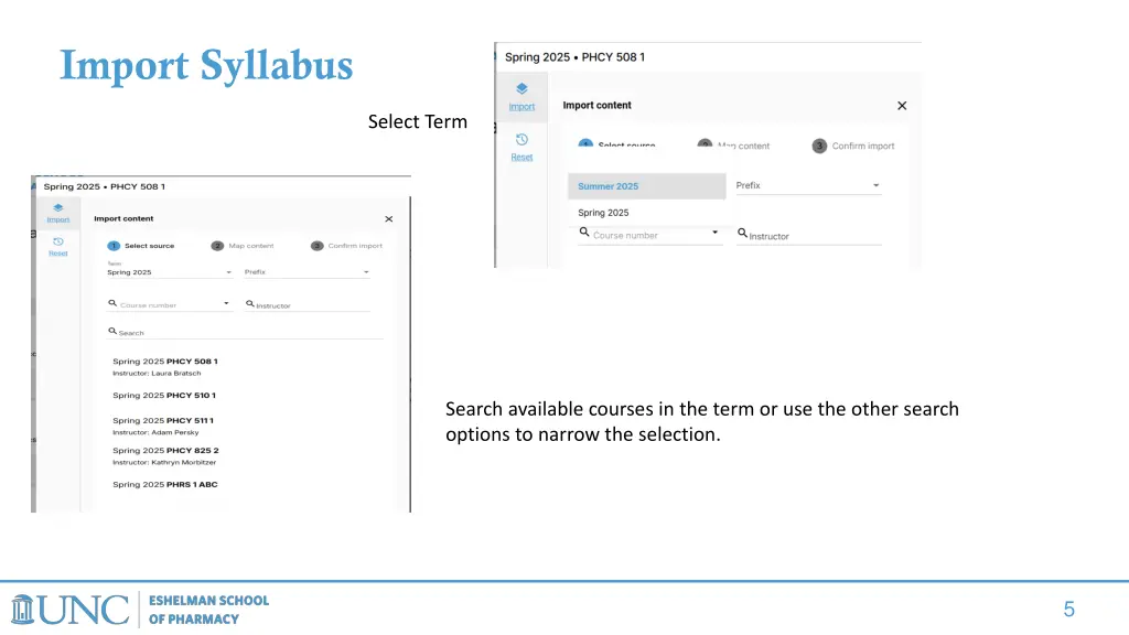 import syllabus 1