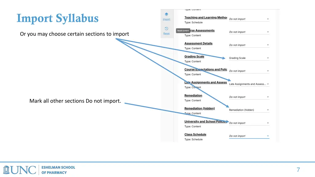import syllabus 3