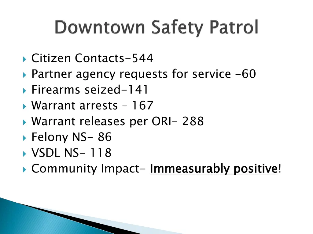 citizen contacts 544 partner agency requests