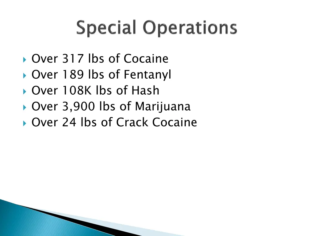 over 317 lbs of cocaine over 189 lbs of fentanyl