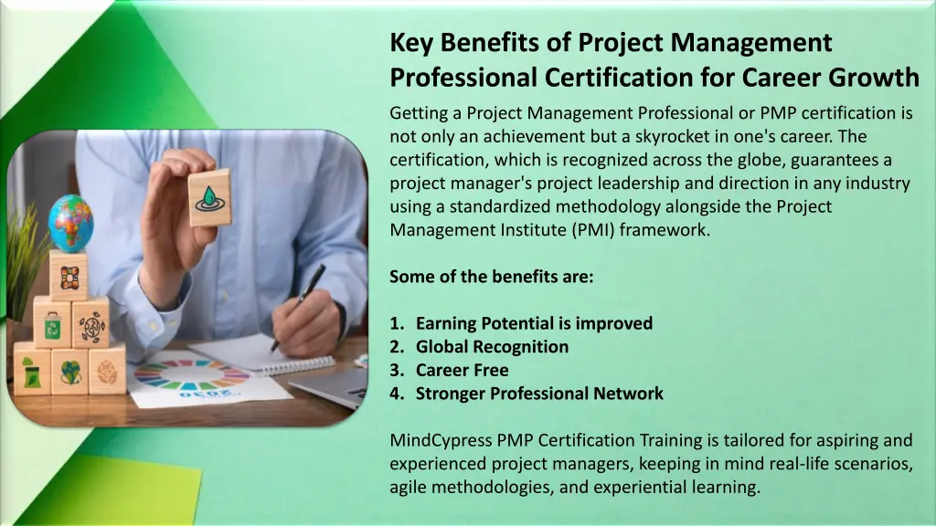 key benefits of project management professional