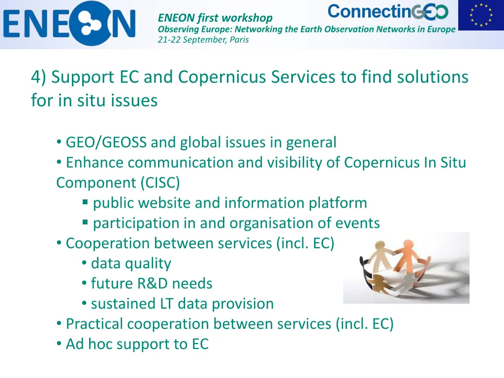 eneon first workshop observing europe networking 12