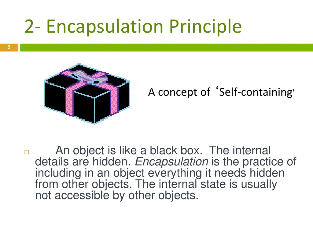 2 encapsulation principle