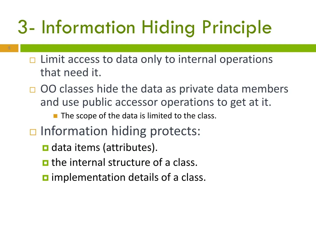 3 information hiding principle 1