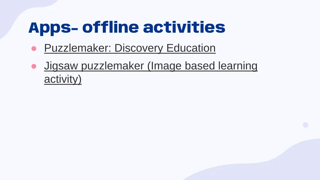apps offline activities puzzlemaker discovery