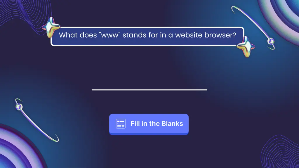 what does www stands for in a website browser