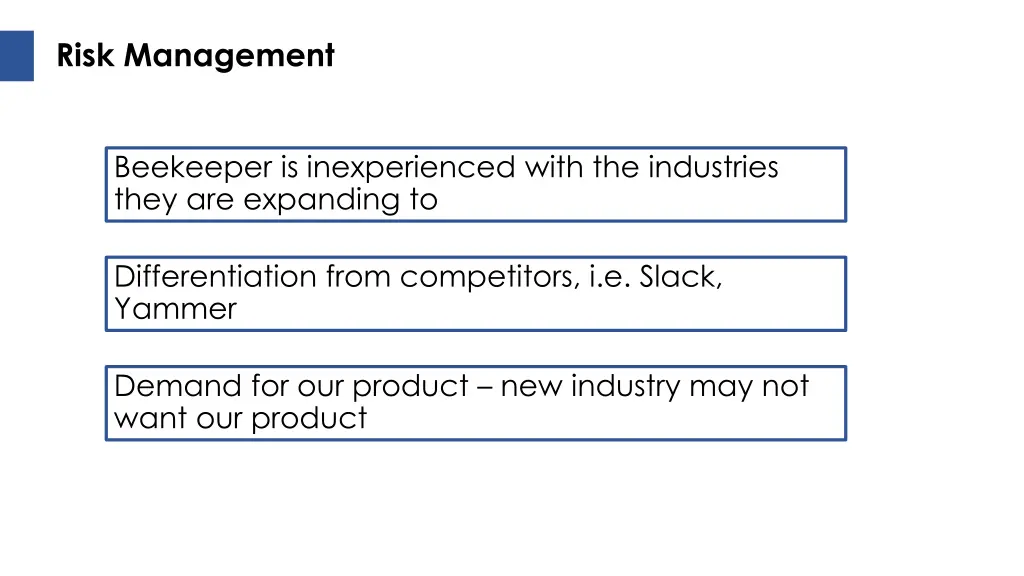 risk management