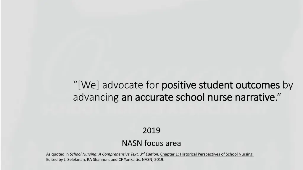 we advocate for positive student outcomes 3