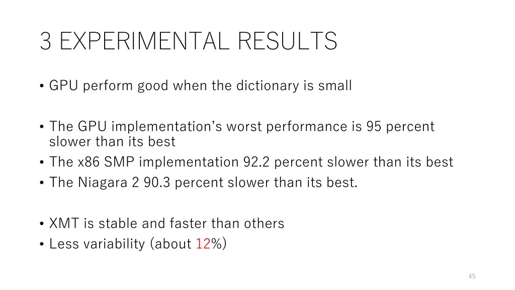 3 experimental results 13
