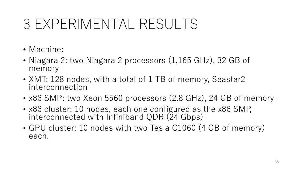 3 experimental results 3
