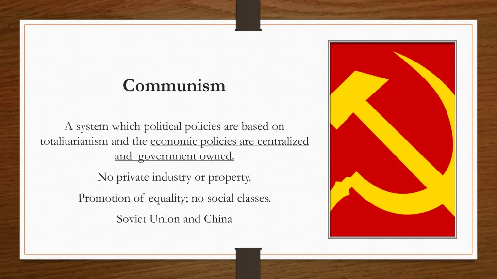 communism