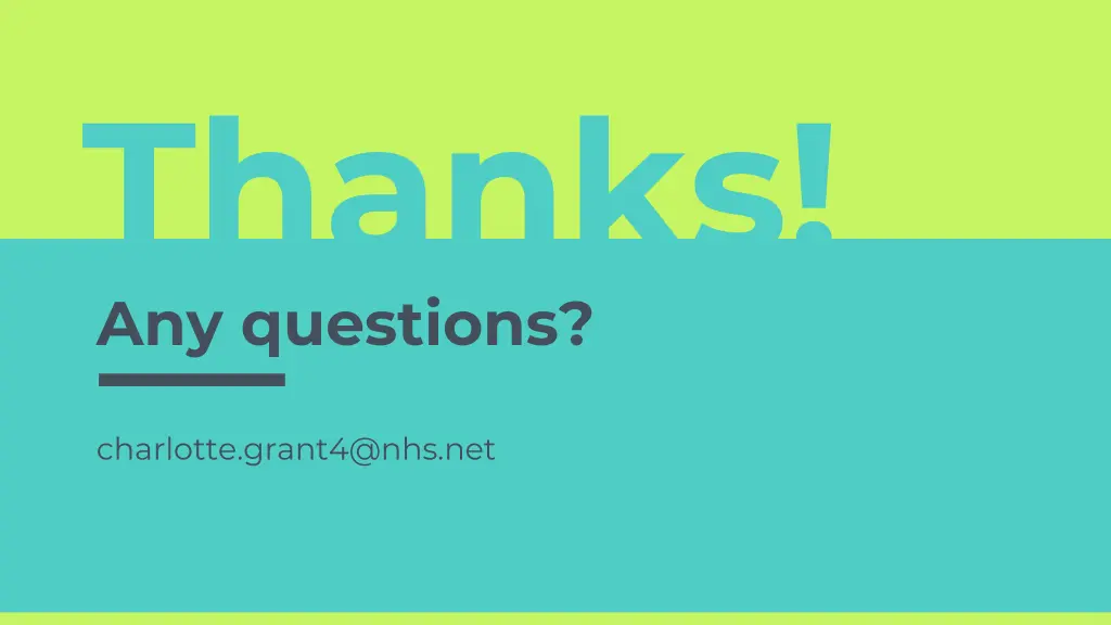 thanks any questions